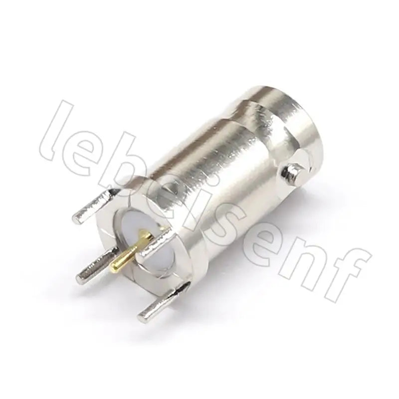 BNC-KE copper BNC/Q9 female PCB soldering board straight plug BNC connector four-legged soldering board BNC female seat 50 ohm
