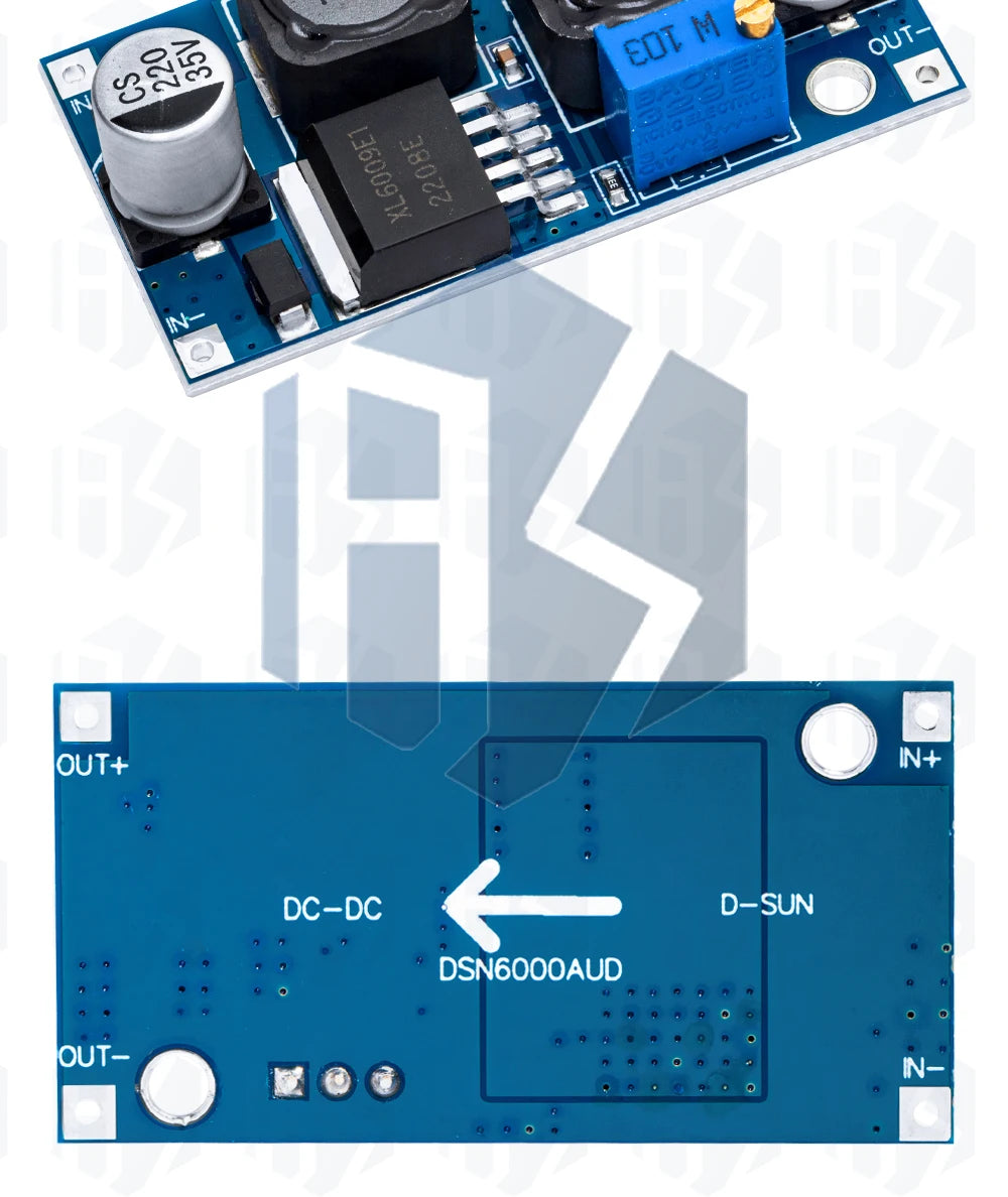 XL6009 Boost module 1.2-35V 20W Adjustable Power Supply Module for Arduino DIY