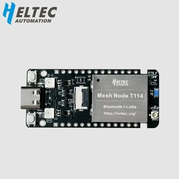 Heltec Meshtastic GPS NRF52840 SX1262 LoRaWAN LoRa Arduino BLE Positioning Devboard Low Power Mesh Node T114 V2