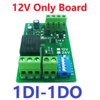 DC12V 1-12Ch Digital Switch DiDo Multifunction RS485 PLC IO Expanding Board Standard Modbus RTU Relay Module