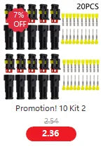 1set 2.8mm 2/3/4/6/9 pin Automotive Quick connection Electrical wire connector Male Female cable terminal plug Kits Motorcycle
