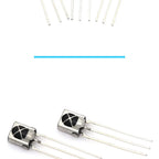 Liludin 10PCS 38Khz IR Receiver Module VS1838B TL1838 CHQ1838 Infrared Remote Control Signal Sensor For Arduino