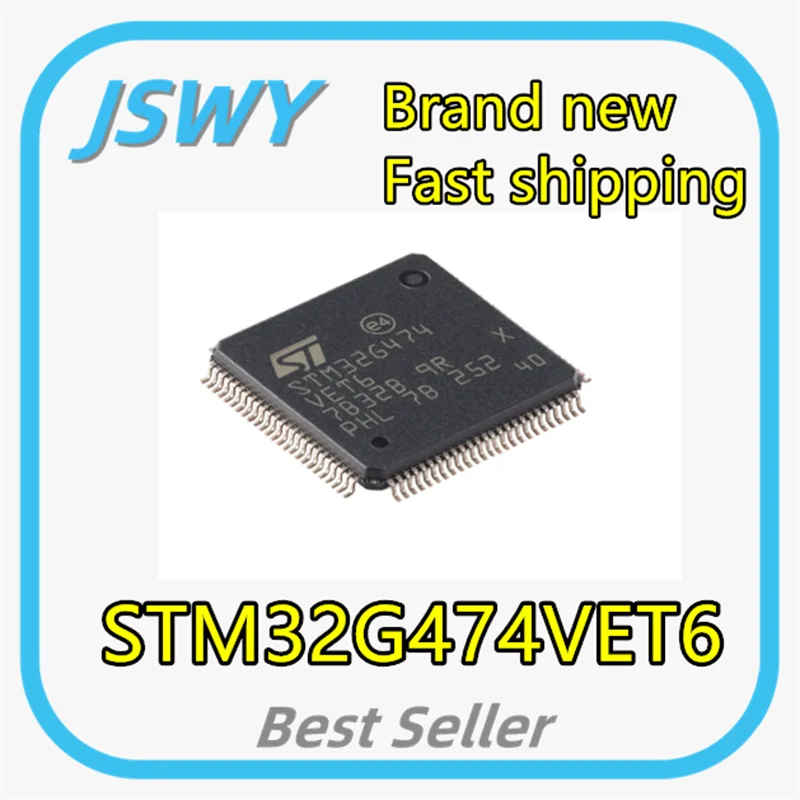 (1/30 piece) STM32G474VET6 STM32G474 LQFP-100 ARM Cortex-M4 32-bit Microcontroller 100% Brand New Original Fast Shipping