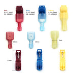 10/20/60/100Pcs T-Tap Connectors Quick Electrical Cable Connector Snap Splice Lock Wire Terminal Waterproof Crimp Wire Terminals