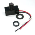 24V Automatic Dusk to Dawn Photocell Photo Control Light Sensor Switch for Hardwire Outdoor Lamp Posts, Black