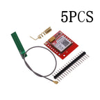Smallest SIM800L GPRS GSM Module Kit MicroSIM Card Core BOard Quad-band TTL Serial Port With the Antenna DIY