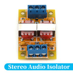 XH-M372 Stereo /Audio Isolator Vehicle Common Ground Suppression Interference Noise Isolation Module Transformer Coupler