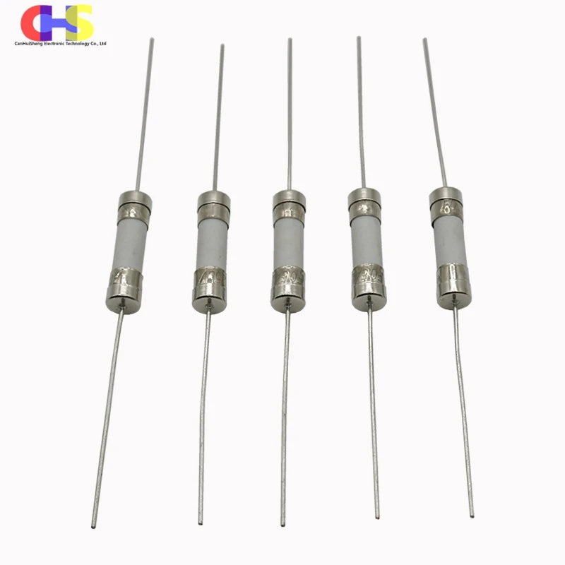 (10-50pcs) 5*20mm Fast Blow Ceramic Fuse With Axial Leads 5x20mm 250V 0.5A 1A 2A 3A 4A 5A 8A 10A 12A 15A 20A Fast Acting Fuse