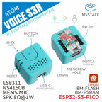 M5Stack Official ATOM Voice or Base ASR ESP32 Programmable Smart Speaker Development Board Kit For Home Assistant Voice Control