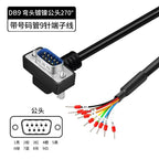 Industrial DB9 DB15 with Terminal Number Connector 9/15 Pin Male Female Single Head Cable Tube Grade Serial Port Connection Line