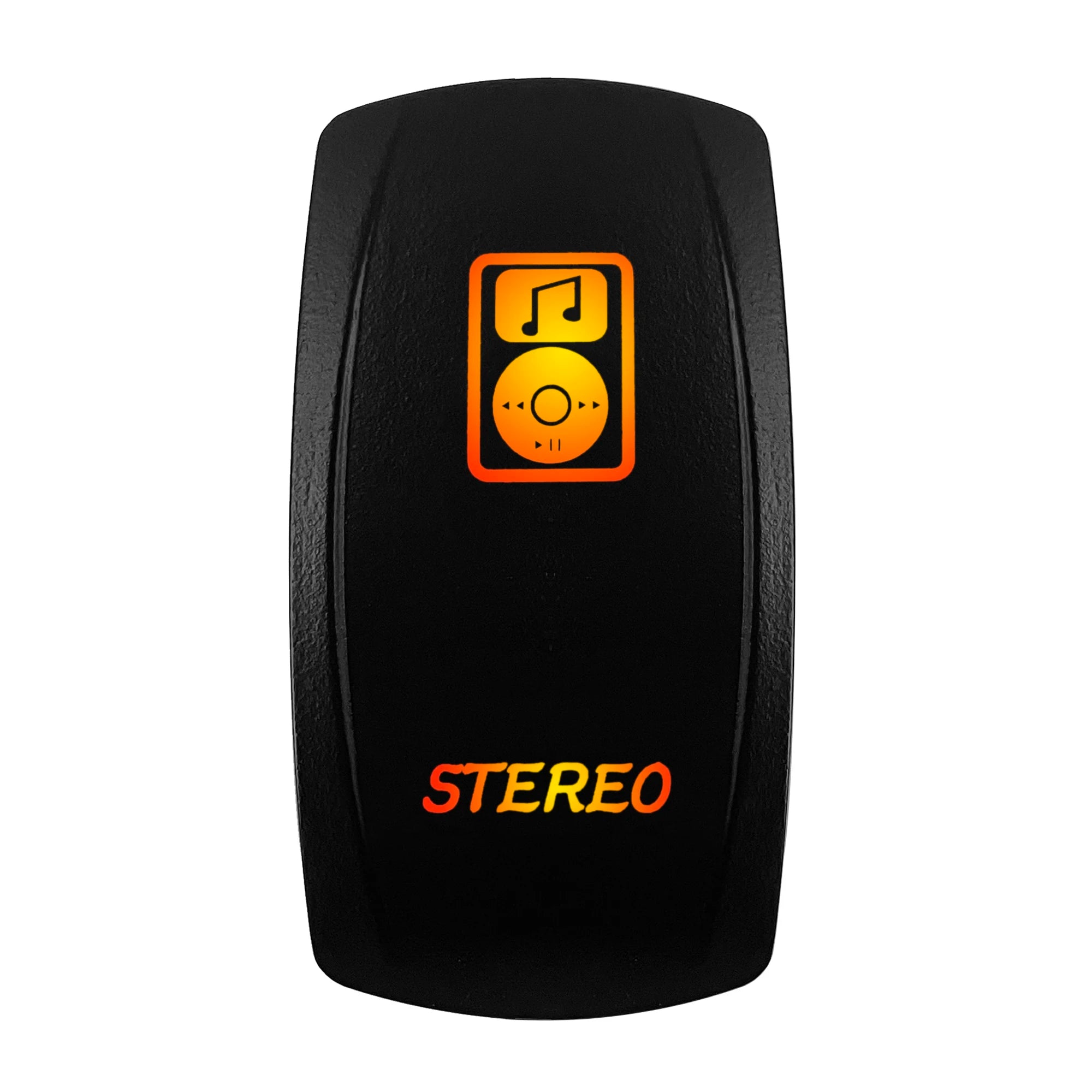 12V-24V Orange Led Rocker Switch Waterproof 20A Amber Light SPST DPDT Toggle Key for Car Boat ATV Camper Motorhome Auto Machine
