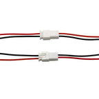 10/5Pcs JST XH 2.54mm Pitch 2 Pin XH2.54 Male Plug / Female Socket Wire Cord Connector 26AWG PVC Wires Length 200mm