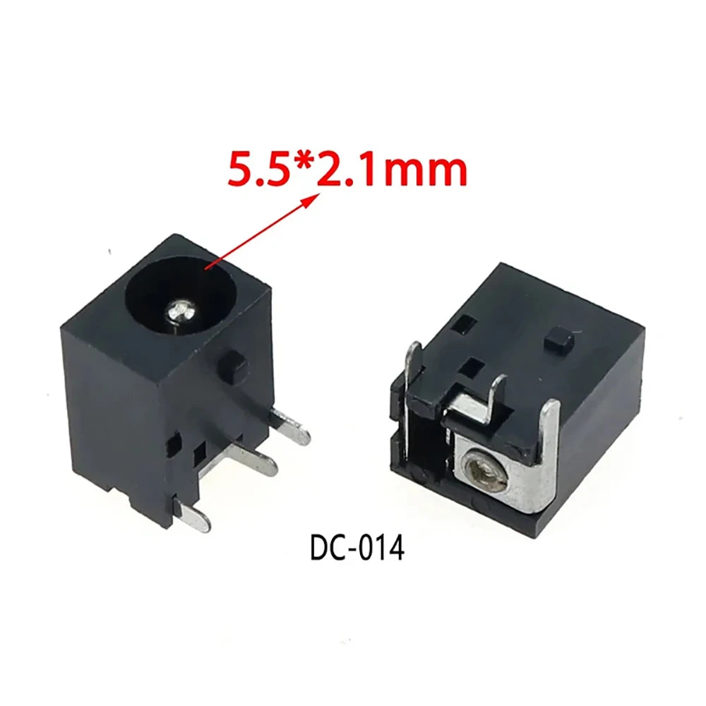 10PCS DC Power Sockets 5521 5525 5.5 X 1.65 / 2.1 / 2.5 mm DC036 DC044 DC044A DC044B DC044C 3-pin 5-pin 6-pin For Laptop DC