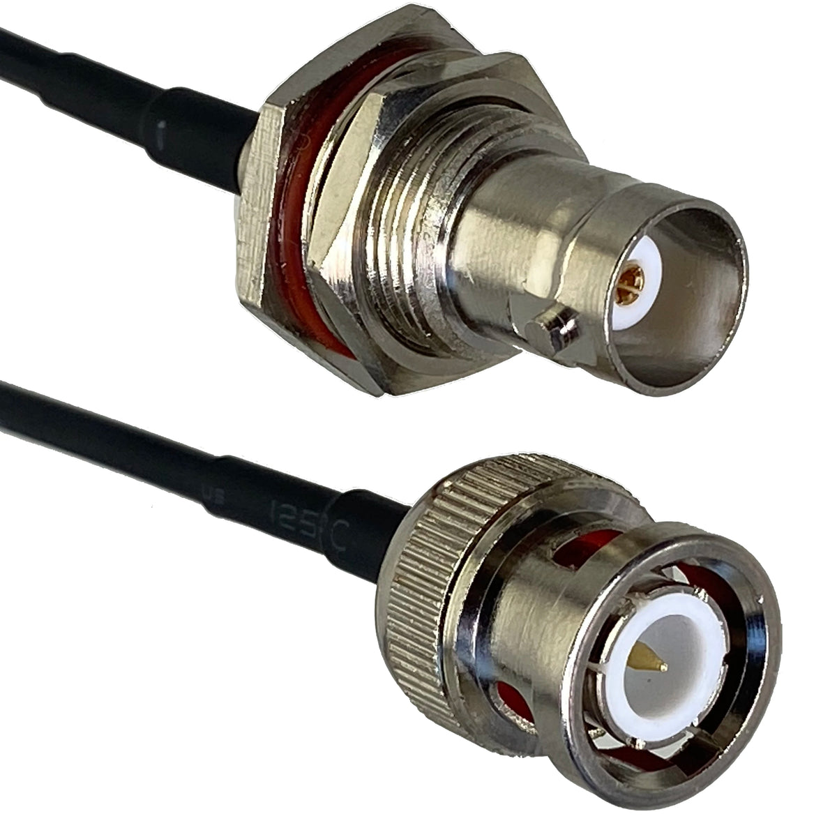 RG174 BNC to BNC SMA Male plug & Female jack Straight & Right Angle RF Jumper pigtail Cable 4inch~10FT