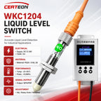 WKC1204 Capacitive Liquid Level Sensor Oil Glue Level Switch DC12-24V NPN PNP for Dispensing Potting Filling System
