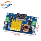 XH-M411 DC 3V-35V To DC 5V-45V Boost Module Digital Voltmeter DC-DC Step Up Module Boost Converter Board 5A Power Adjustable