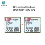 SIMcom SIM7000E SIM7000G Development Board Mini Core Board 24*24mm LPWA Module NBIOT CATM with External GPS (Optional)