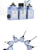 CNTD CSA-081 Limit Switch Micro Switch Long Metal Lever Arm Snap Action SPDT 1NO 1NC 10A 250V Waterproof Oil Proof