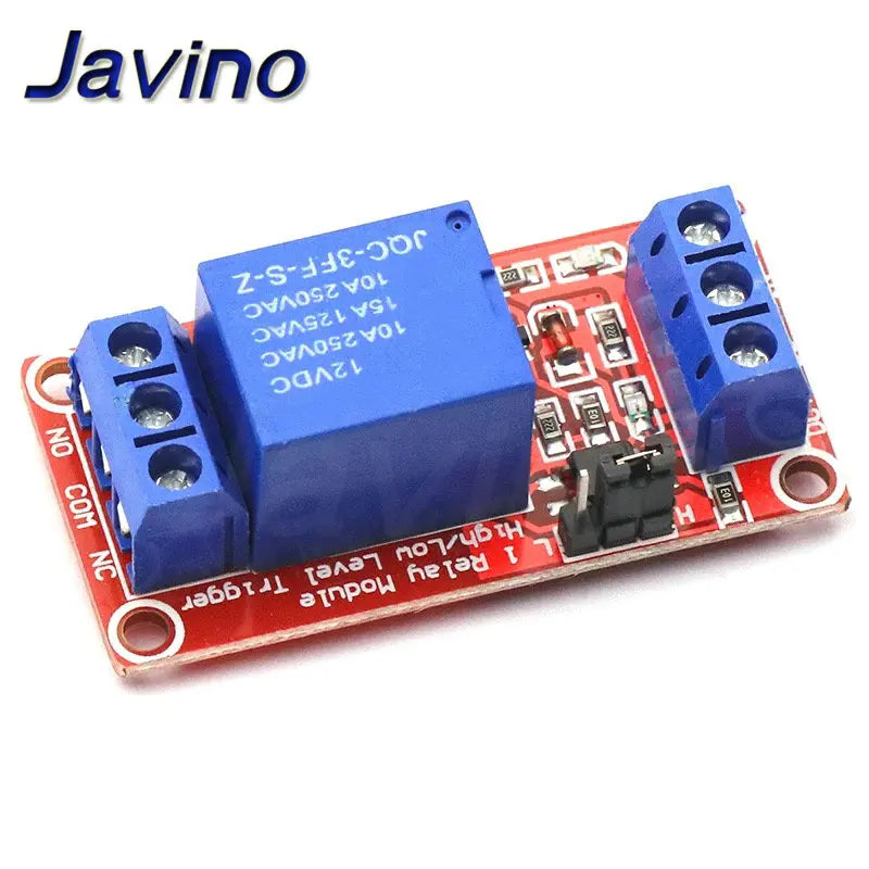 1/10PCS Javino DC 5V/12V/24V 1/2/4/6/8 Channel Relay Module with Optocoupler - High/Low Level Trigger for Arduino Raspberry Pi