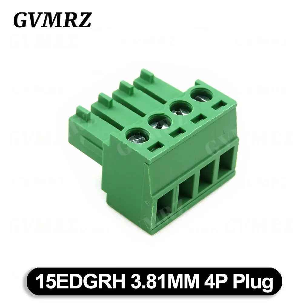 5PCS 15EDG KF15EDGRH 2x2 ~ 12PIN 3.81mm Double Layer Double row pluggable terminal block PCB welding plate Plug Pin Socket