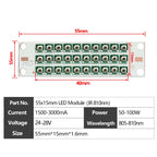 High Power LED Chip IR Infrared 730nm 810Nm 850nm 940nm Deep Red 660nm 30W 50W 100W Grow Plant Light for Night Vision CCTV Camer