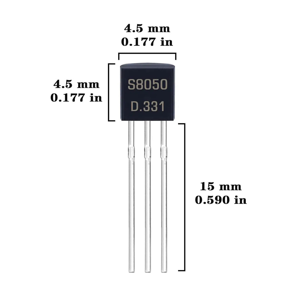 480pcs BJT Transistor Kit A1015 BC327 BC337 C1815 S8050 S8850 2N2222 2N2907 2N3904 2N3906 TO92 PNP NPN Triode Transistors Set