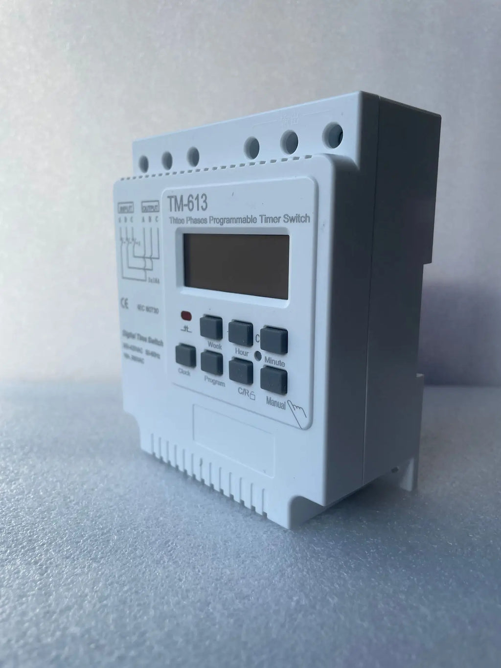 Three-phase and Three wire 380V/415V Time Switch Digital Timer Switch Time 16 Times on/off Time Set Range 1min-168hours
