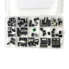 XL IC Chip Assortment 150pcs Oscillator PC817 NE555 LM358 LM324 LM393 TDA2030 NE5532 IC Chip Sorting Operational Amplifier