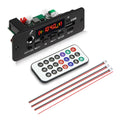 10W Digital Amplifier MP3 Decoder Board DC 5V Bluetooth 5.0 FM Support Microphone Car MP3 Player with Remote Controller