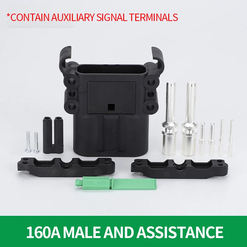 1/5/20 Sets REMA Type 80A 160A 320A Male Female Docking New Energy Industrial Electric Forklift Power Interface Connector