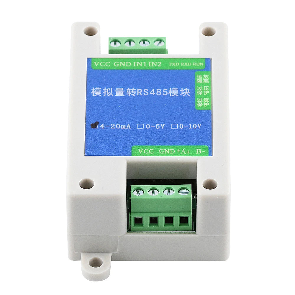 Conversion Module Analog 4-20mA 0-5V 0-10V to RS485 Modbus RTU Protocol 2 4 8 Channel Digital RS485 Transform Modules