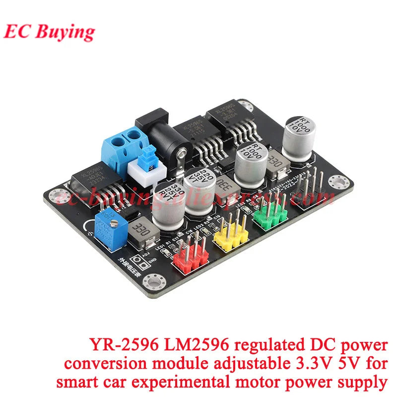 AMS1117 LM7805 Multi Channel Way Voltage Regulator Convertor Board Power Module Type-C AMS1117-1.2V/1.5V/1.8V/2.5V/3.3V/5.0V
