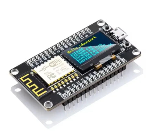 NodeMCU ESP8266 Development Board with 0.96‘’ OLED Display,CH-340,ESP-12E WiFi Module,Micro USB for ArduinoMicropython ESP8266