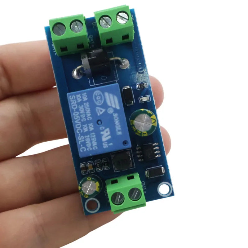 YX850 Power Failure Automatic Switching Standby Lithium Battery Module DC 5V-48V Backup Battery Module 10A for UPS Power Supply