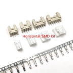10Sets HY2.0 Connector 2.0mm Vertical / Horizontal SMD Pin Header 2P3P4P5P6P7P8P9P10P12P Plug Male+Female +Terminal  Kit