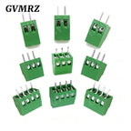 5PCS KF120 2.54mm Pitch 2p/3p/4p Straight Pin Pcb Screw Terminal Block Connector 2pin 3pin 4pin KF-120 KF120-2p