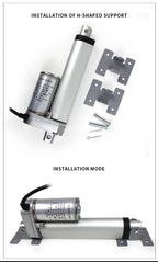 NEW Electric Linear Actuator 200mm 150mm100MM 12V/24V DC Motor Stroke Linear Motor Controller 100/150/200/300/500/700/900/1000N