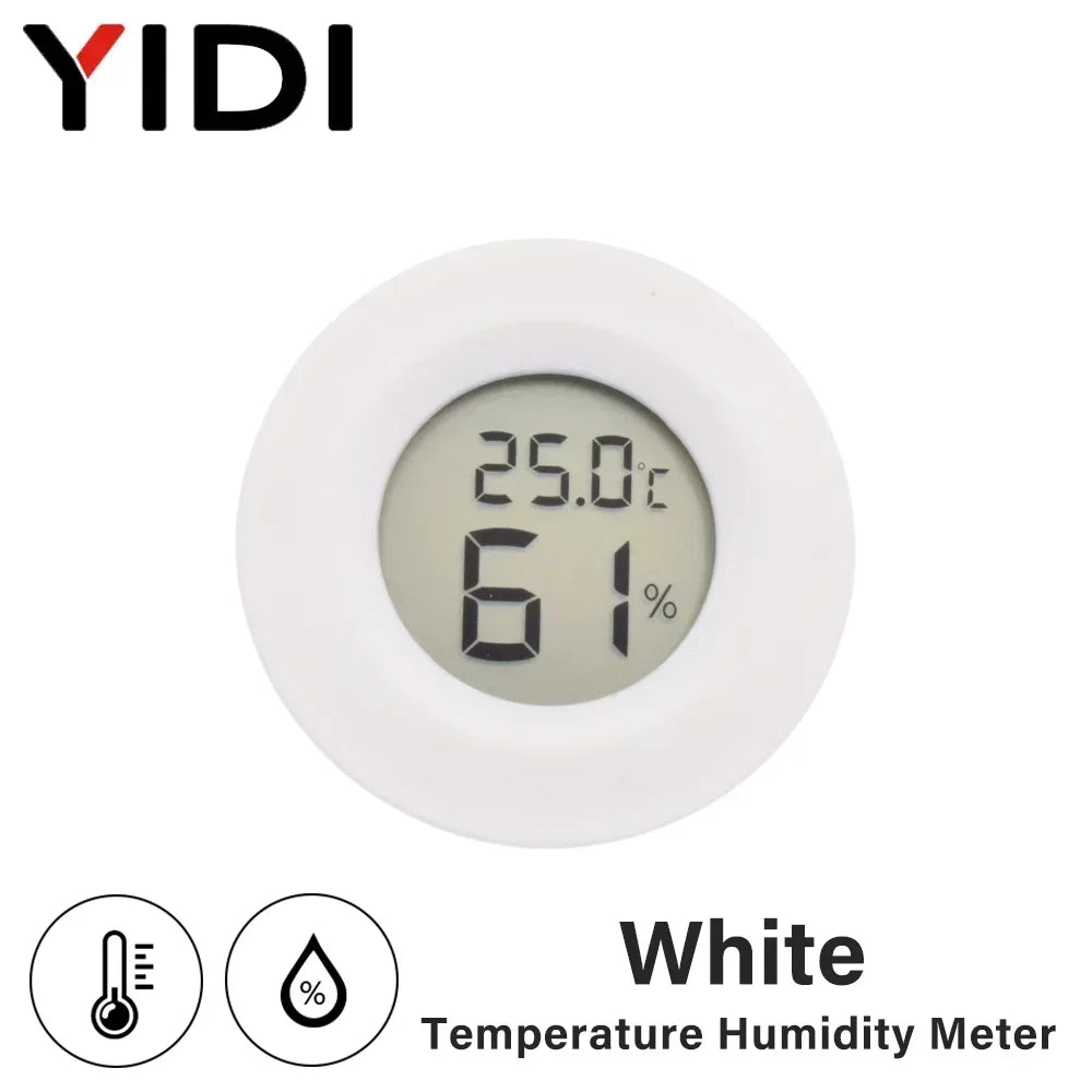 Mini Digital LCD Temperature Sensor Gauge Humidity Meter Tester Detector Home Measurement Thermometer Hygrometer Indoor Outdoor