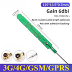 2PCS Full Frequency 5G 4G LTE GSM GPRS 2G 3G NB-IoT Module with Built-In FPC/PCB High Gain Patch Antenna for IoT Device