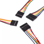 10PCS 20CM Single Head Dupont Line Dupont Connector Plug with Cable Jumper Wire 2.54MM PITCH 2/3/4/5/6/7/8/9/10 PIN 2P/3P/4P/5P