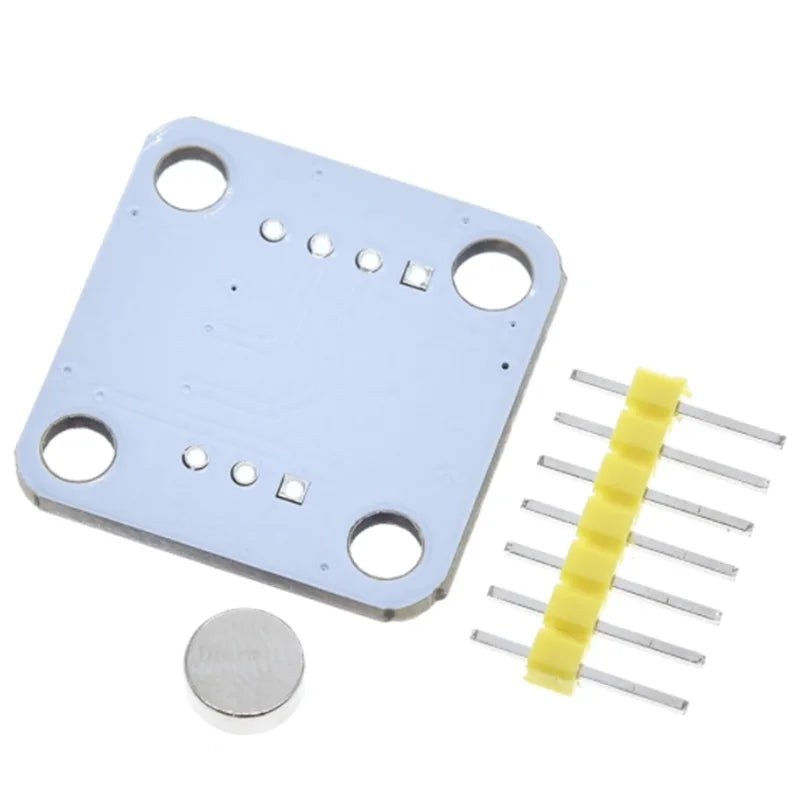 1PCS AS5600 magnetic encoder magnetic induction angle measurement sensor module 12bit high precision