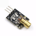 10pcs KY-008 Laser Transmitter +Laser Receiver Sensor Module Non-modulator Tube Laser Sensor Module For Arduino AVR