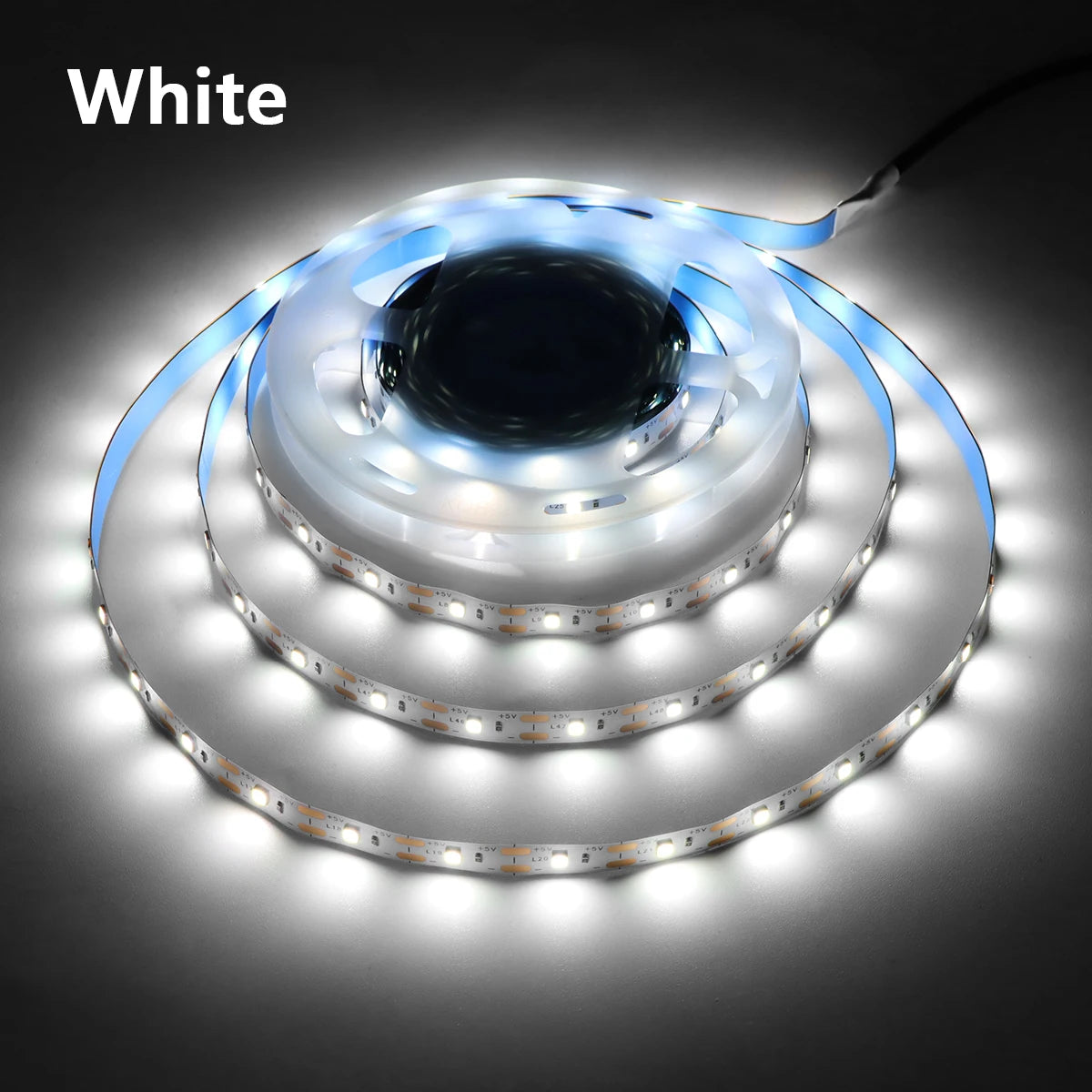 DC 5V USB LED Strips 2835 Diode Tape LED Ribbon Light TV Mirror Backlight Lighting Room Decor Lamp LED String Light 1M-5M
