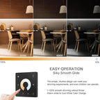 5M 10M 20M COB CCT LED Strip 24V Flexible High Density Dimmable Room Light 2.4G RF Touch Remote Control Dual White 2700K-6500K