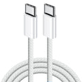 60W Type C to Type C Cable Data Line For Iphone 15 16 17 Samsung Xiaomi Fast Charging USB C to C Cable Type C Data Charger 1m2m