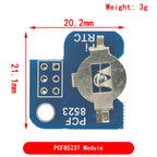 1PCS PCF8563 DS3231 PCF8523 AT24C32 DS1302 DS2121SN IIC Precision RTC Real Time Clock Memory Module For Arduino new original