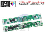 7S 24V 5A 10A BMS Protection Circuit Board Charge Protec Plates Charging Module for Lithium Battery Pack Power Bank E-bike