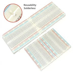 1pcs Breadboard MB102 ZY-204 PCB Bread Board 170-1600 Point Prototype PCB Solderless Breadboards Protoboard Circuit PCB DIY Kit