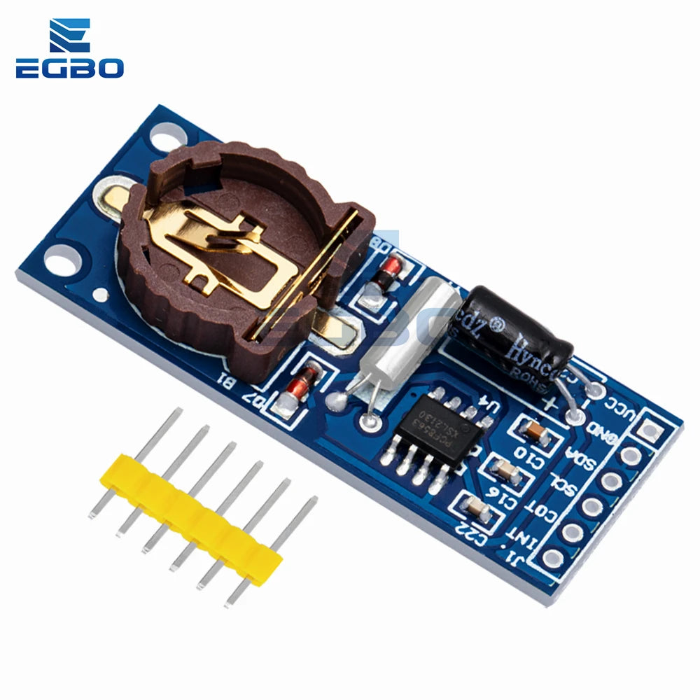 1~10PCS PCF8563 PCF8563T 8563 IIC Real Time Clock RTC Module Board Good than DS3231 AT24C32 3.3V EGBO