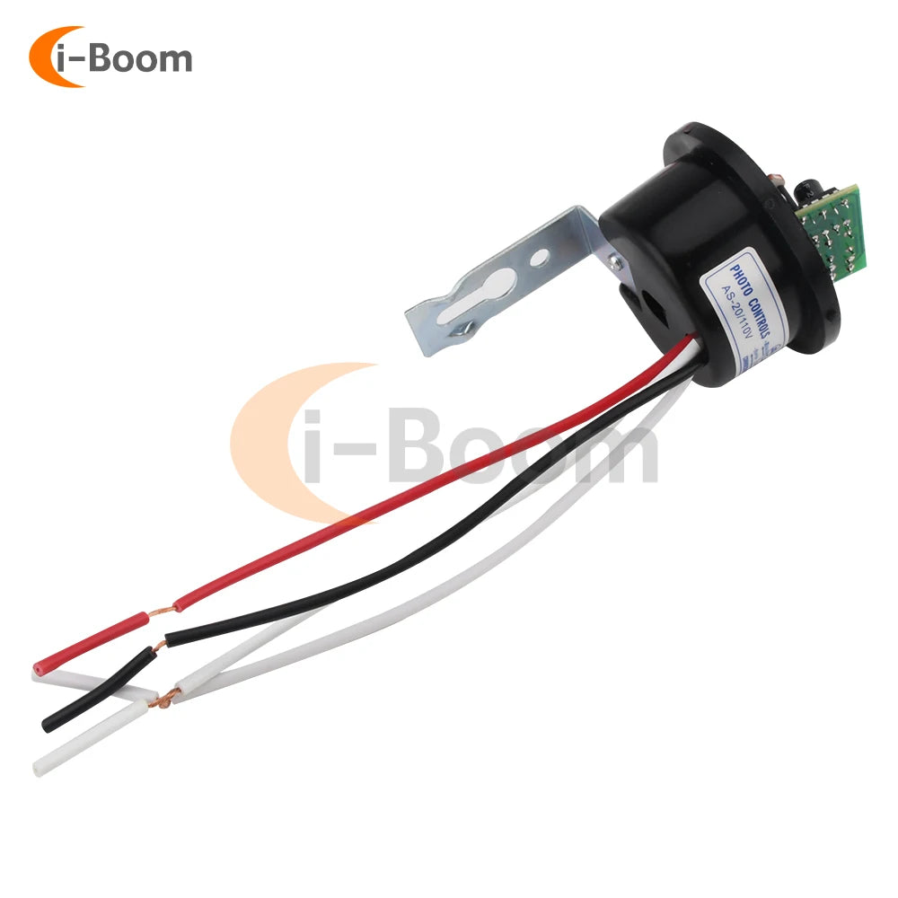 Waterproof Sensitive Auto Photo Switch AS-20 DC 12V AC 110V 220V 10A On/Off Photocell Street Light Switch Sensor Switch Tools